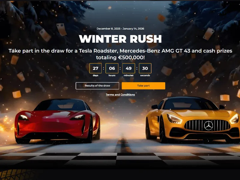 1xslots winter rush