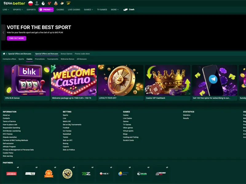 spinbetter promo