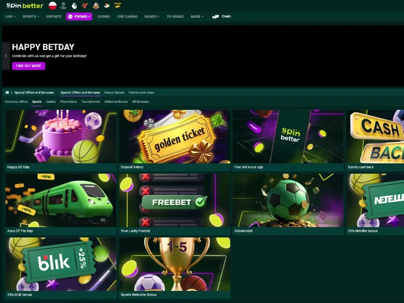 spinbetter promo