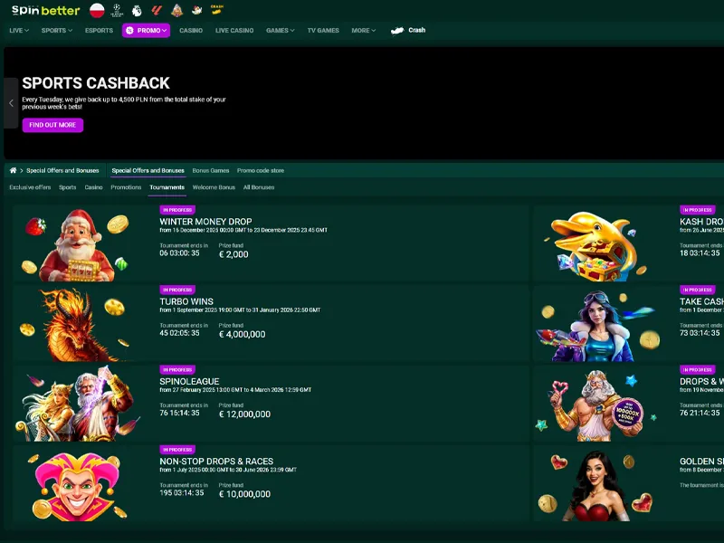 spinbetter promo